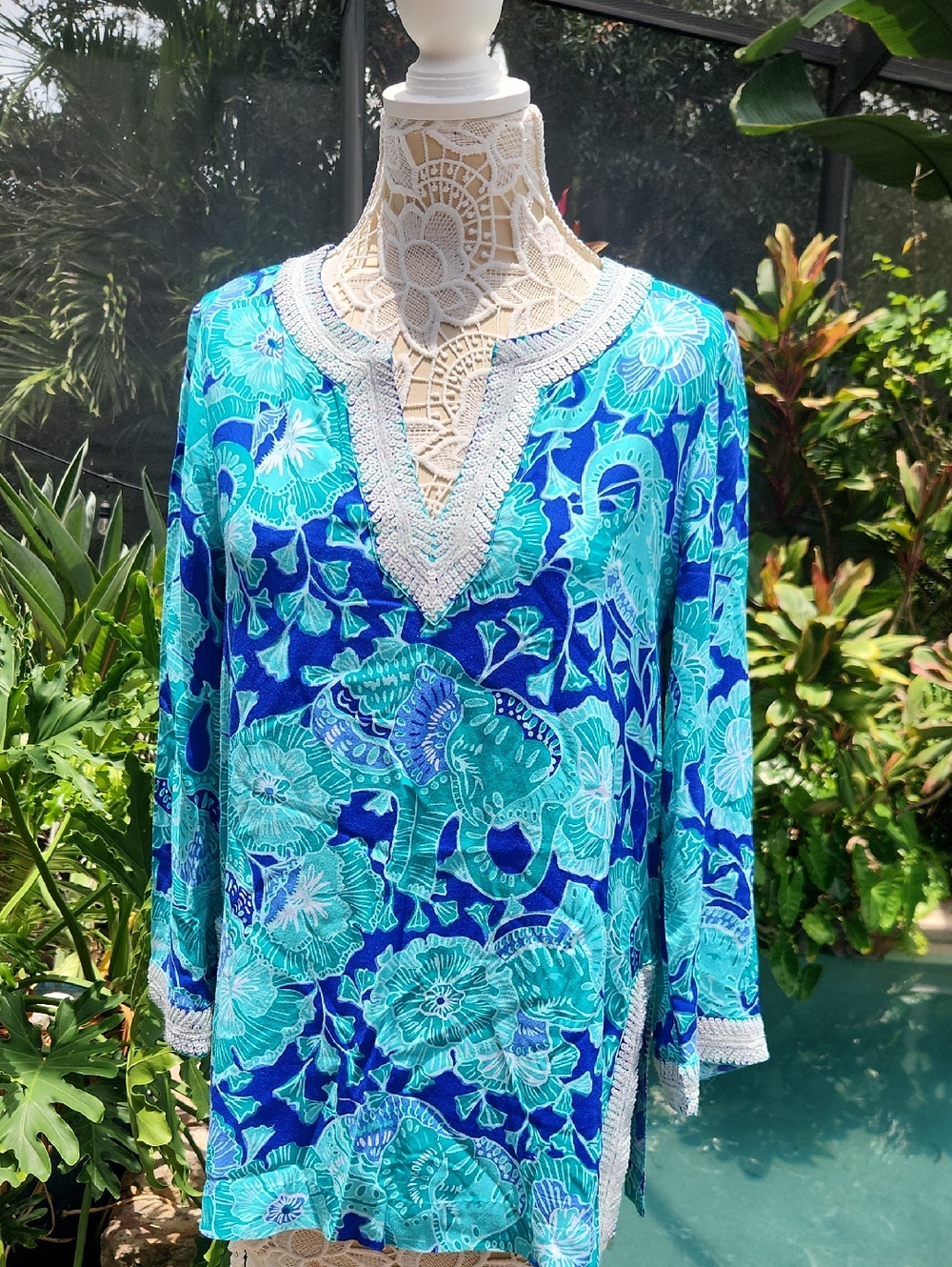 Lilly Pulitzer Renato Tunic New with tags Gorgeous Lilly Top! $178 Retail!! New!